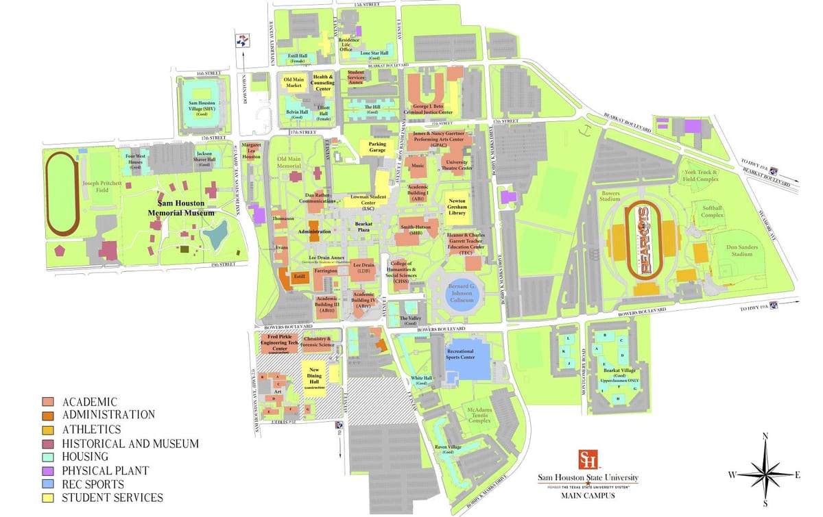university of Houston karta