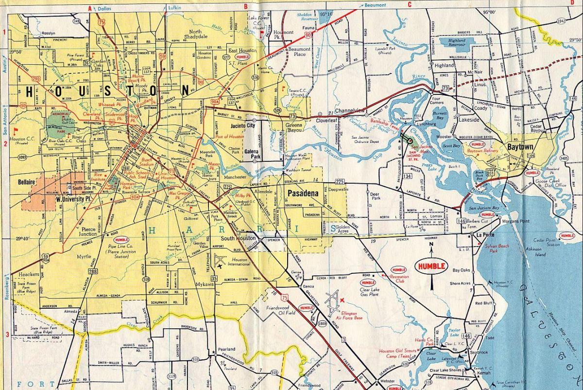 Houston på kartan